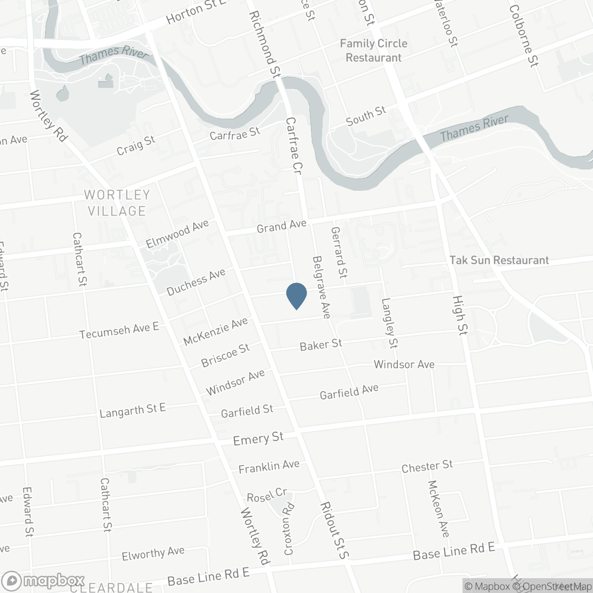 345 TECUMSEH AVENUE E, London, Ontario N6C 1T1